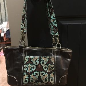 Gorgeous Texas carpet naggers purse
